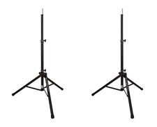 2x Ultimate Support TS-80B Aluminum Tripod Speaker Stand PROAUDIOSTAR Pair 