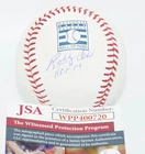 BOBBY COX "HOF 14" Braves Signed HOF Logo MLB Baseball + JSA wit COA #WPP400720