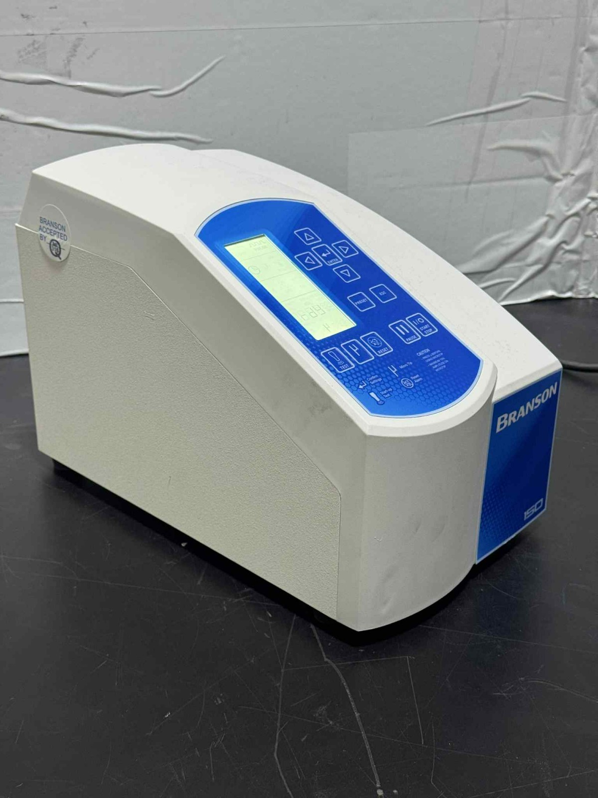 Branson SFX 150 Digital Sonifier Disintegrator Ultrasonic Homogenizer Controller