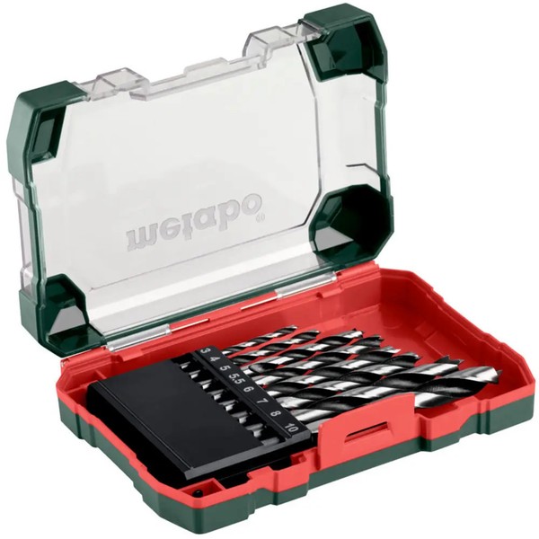 Metabo 626705000 Holz-Spiralbohrer-Set 8Teilig 3 Mm, 4 Mm, 5 Mm, 5.5 Mm, 6 Mm, 7-image