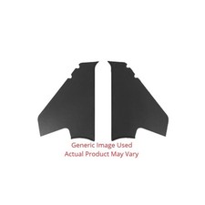 Kick Panel Board For 1947-1951 Studebaker Champion Black Front Left Right 2 Pcs