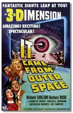 IT CAME FROM OUTER SPACE 3D MOVIE AD-OLD IMAGE FUN FRIDGE MAGNET 3.5 X 5.5