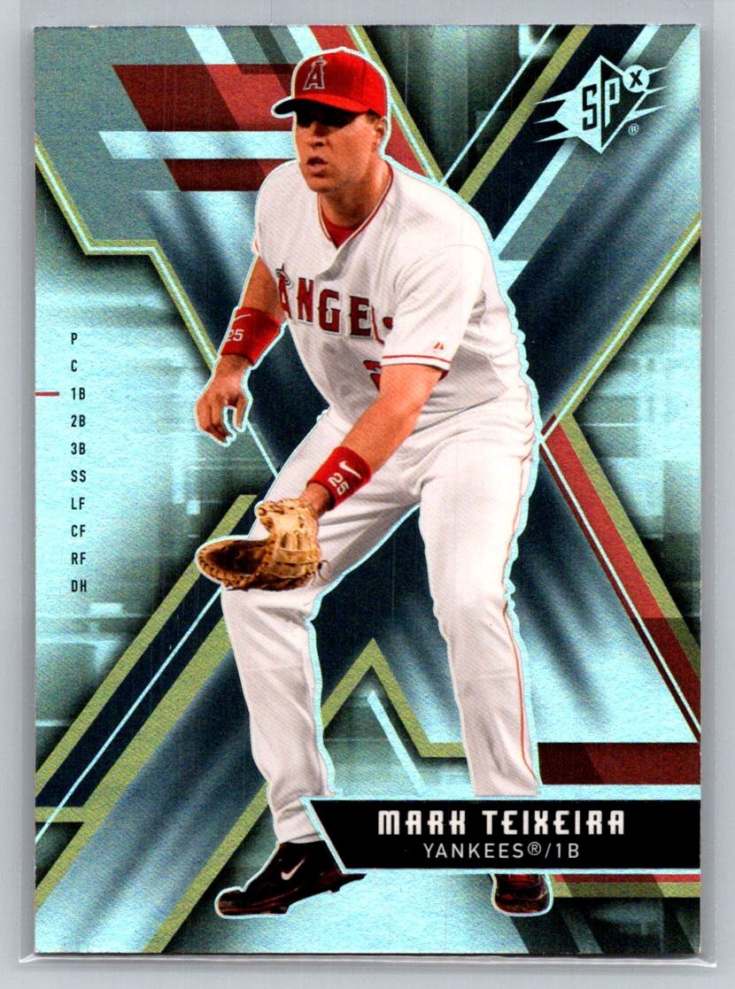2009 SPx #86 Mark Teixeira New York Yankees E26