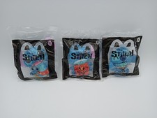 Disney Lilo And Stitch McDonald s Happy Meal Set Of 3 Stitch Plush Sealed