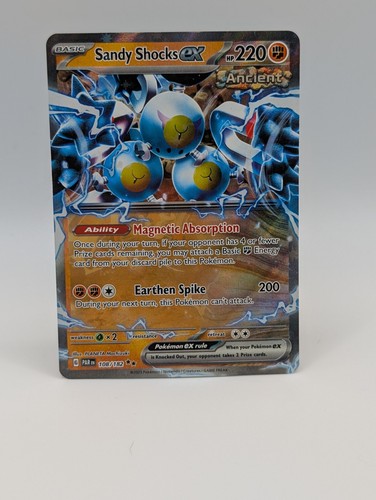 Sandy Shocks ex 108/182 - Pokemon Paradox Rift - Lightly Played Holo Ultra Rare - Picture 1 of 2