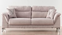 Komfortabler 3-Sitzer Sofa Mit Modernem Design Perfekt FüR Stilvolles Wohnen