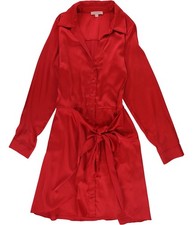 GUESS Womens Eco Alya Mini Dress, bonfirered, M