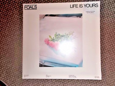 FOALS - Life Is Yours  LIMITED EDITION WHITE VINYL  LP  NEU  (2022)