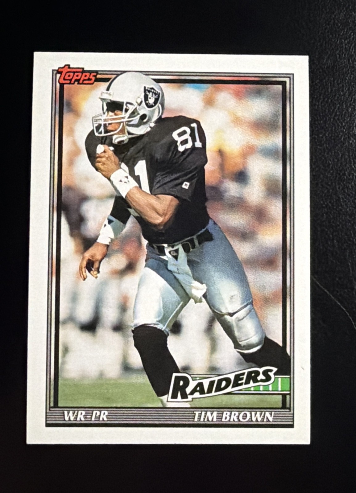 1991 Topps - Tim Brown #85