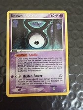 (UNSEEN-V/28) Unown V (R) Pokemon EX Unseen Forces (Holofoil Unown) MP on eBay
