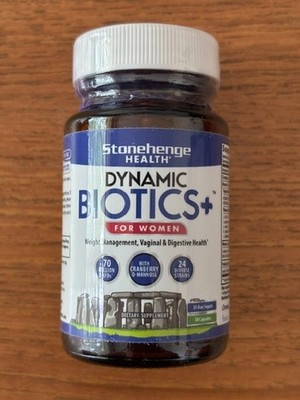 Stonehenge Health Biotics for Women Probiotic 70 Billion CFU, 24 Strains +