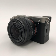 Sony Alpha A7C 24.2MP Mirrorless Camera Silver FE 28-60mm f/4-5.6 Lens Excellent
