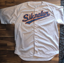 Baseball Jersey 2-3XL mit Front Tackle Twill ...