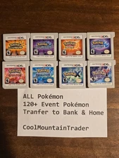 Pokemon Ultra Sun, Ultra Moon, Sun, Moon, X, Y, Alpha, Omega - All 807 *SHINY*