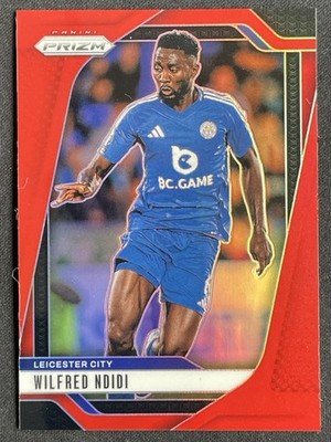 Wilfred Ndidi 2024-25 Panini Prizm Premier League Red Prizm /199 #270