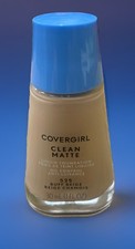 Covergirl Clean Matte Liquid Foundation Buff Beige 525 Oil Control 1 Oz Sealed 