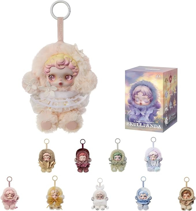 POP MART SKULLPANDA L'impressionnisme Series Plush Authentic POP MART SKULLPANDA L'impressionnisme Series Plush Authentic