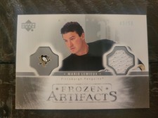 2005-06 Upper Deck Artifacts Frozen Artifacts SILVER /50 Mario Lemieux #FA-ML