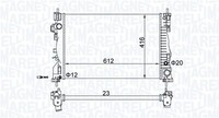 MotorküHler WasserküHler Magneti Marelli 350213129700 FüR Alfa Giulietta Bifuel