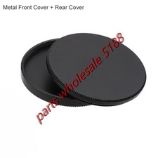 Metal 37/46mm-95mm Screw-in Front Rear Cap Sets for Universal Nikon Lens Filter