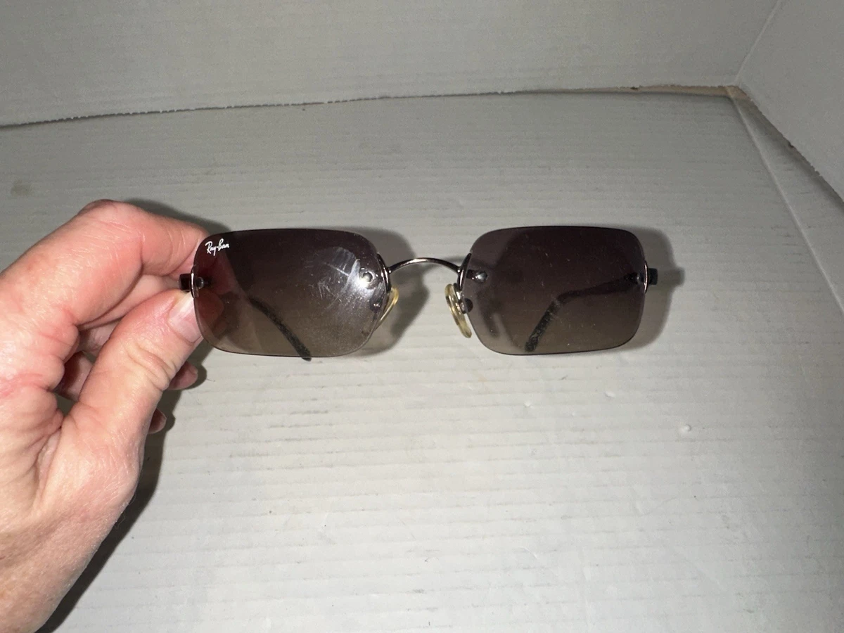 Ray-Ban Rimless Frame Sunglasses for Men for sale | eBay