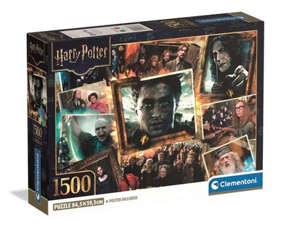 Harry Potter Jigsaw Puzzle, 1500 Pieces - Clementoni
