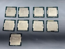 **LOT OF 9* Intel Core i3-i5 4150 4460 3.50 3.20 Ghz LGA 1150 4th gen CPU MIX