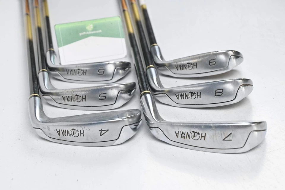 Left Hand Honma Beres Pro Irons / 4-9i / Regular Flex Honma ARMRQ 6 49 Shafts - Image 4 of 4