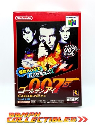 MINT CIB COMPLETE GOLDENEYE 007 Nintendo 64 N64 Japanese - Ships