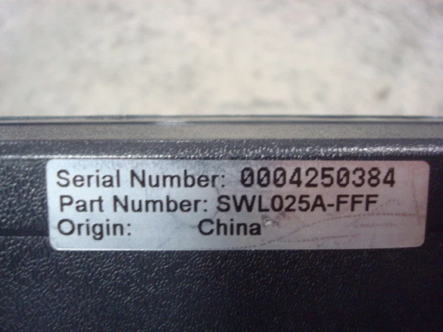 USED Black Box SWL025A-FFF 3 Position ABC Switch - Image 4 of 4
