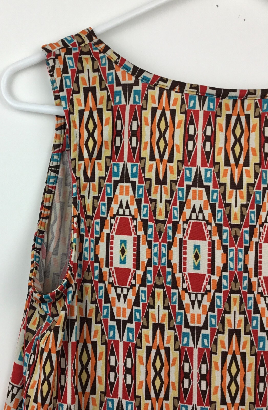 AB Studio Woman's Medium Multicolor Sleeveless Top - image 6