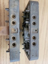 Holley 6910 650 Cfm Spread Bore Double Pumper Metering Blocks Front Rear Holley 6910 650 Cfm Spread Bore Double Pumper Metering Blocks Front Rear