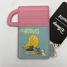 Cartera Loungefly Disney Aristocats Póster Duquesa, Thomas, María Delgado Tarjetero