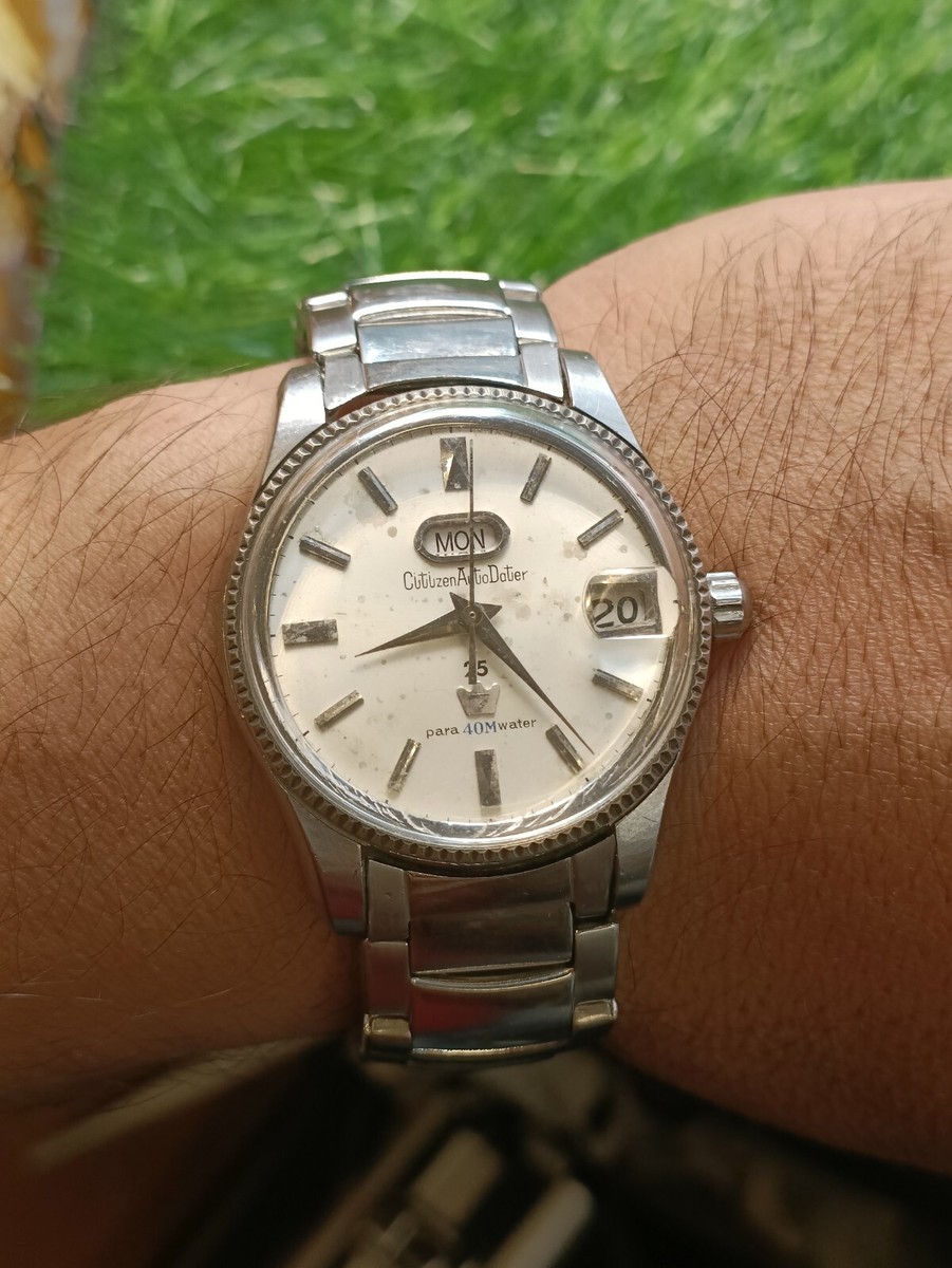 ✨CITIZEN✨オートマチック✨25JEWELS✨腕時計✨ CITIZEN SUPER KING 25 JEWELS AUTO, D/D/ WATCH MACHANICAL