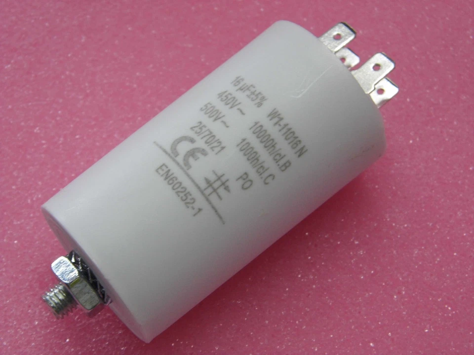 DUCATI Condo Permanent / Condensateur de Démarrage 16µF 16uF 16MF 400V 450V à cosses