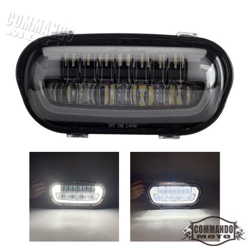 For Harley Fat Bob FXFB FXFBS 2018-2024 LED Headlight & Fairing Windshield Kit - Picture 4 of 10