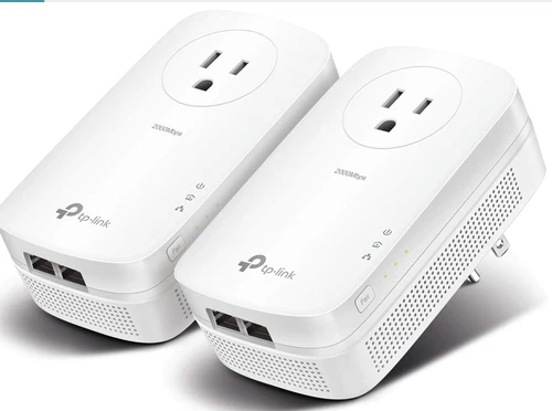 TP-Link AV2000 Powerline Adapter Kit - 2 Gigabit Ports, TL-PA9020P