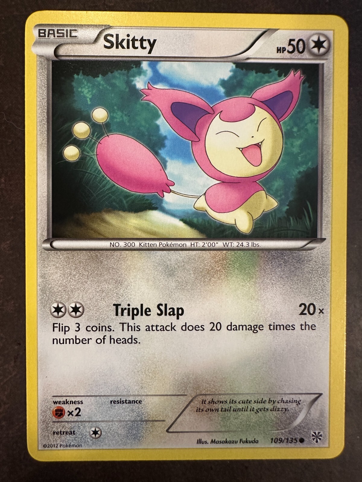 Skitty 109/135 Plasma Storm Regular