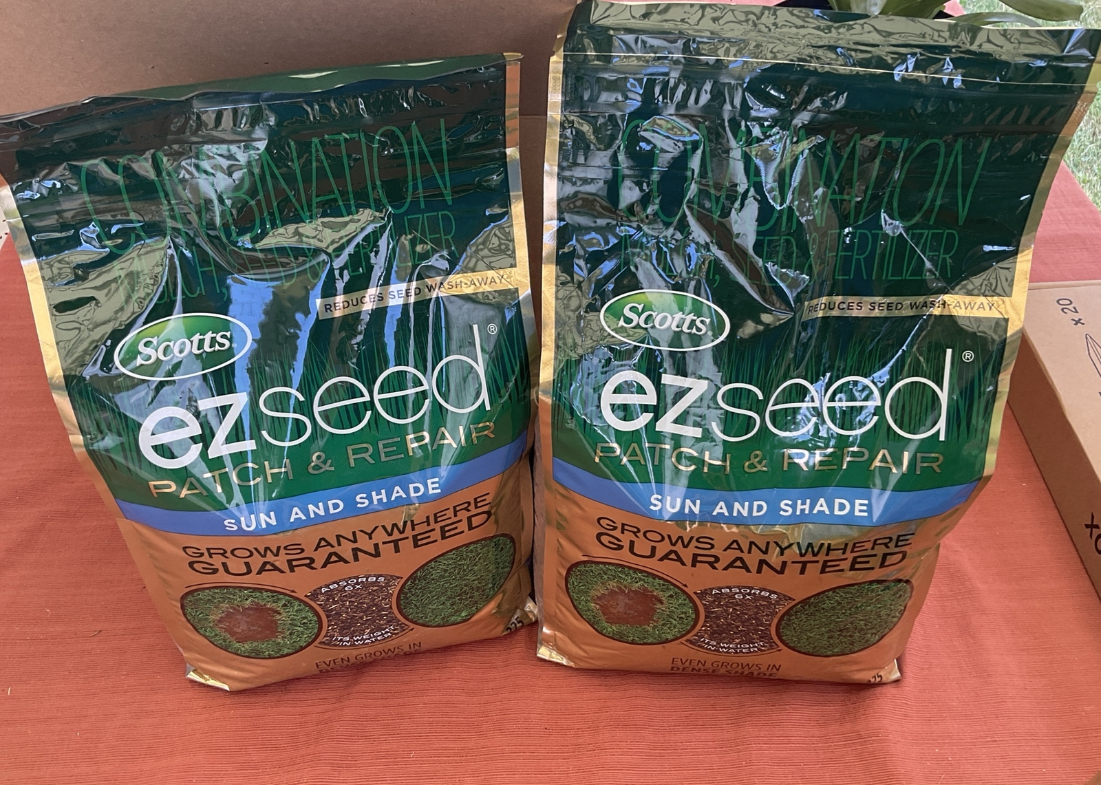 2X10lb Scotts EZ Seed Patch & Repair Sun and Shade Grows Anywhere 20 lb ...