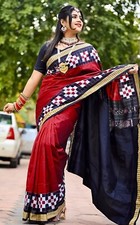 handloom mix silk odisha saree gifts for you wife sister lov - Handmade in India