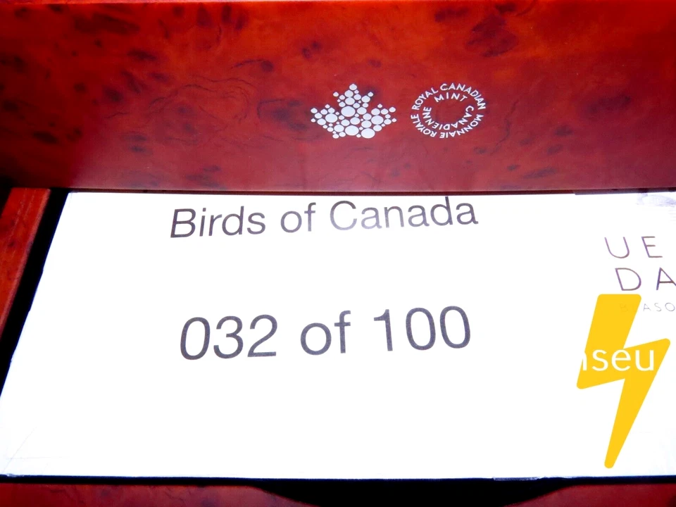 Silbermünze PP  5kg:  "Heraldic Landscape - Birds of Canada"  Kanada 2024 - Bild 3 von 4