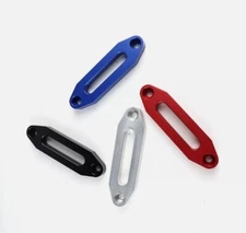 Hawse Fairlead for Synthetic Winch Rope Cable Lead Guide ATV Black Aluminum