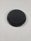 Blenko Cobalt Blue Glass Trivet – 4” Round – Heavy Vintage Factory Piece