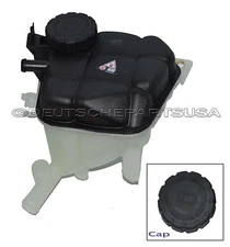 Mercedes 1665000049 Coolant Reservoir Overflow Expansion Tank + Cap + Sensor SET