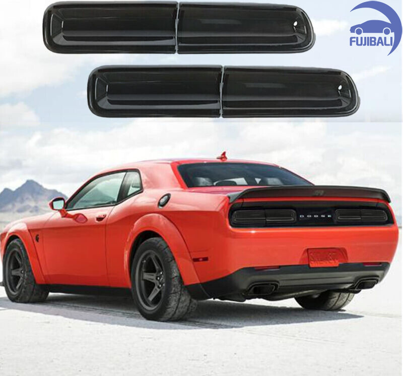 Tail Light Covers Trim Exterior Accessories for Dod ge Challenger 2015-2021