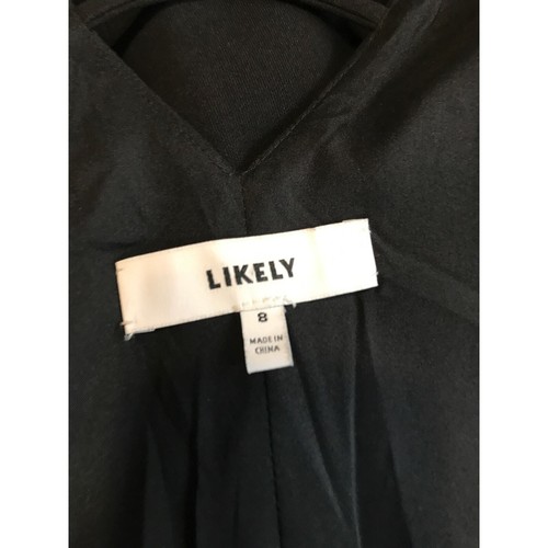 Likely Black Sleeveless Strappy Back Pencil Dress Size 8 - Picture 10 of 12