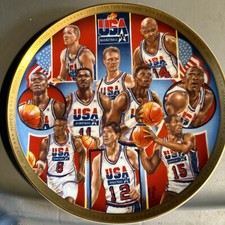 Sports Impressions The First 10 Chosen Usa Basketball Team Plate. Jordan #5088