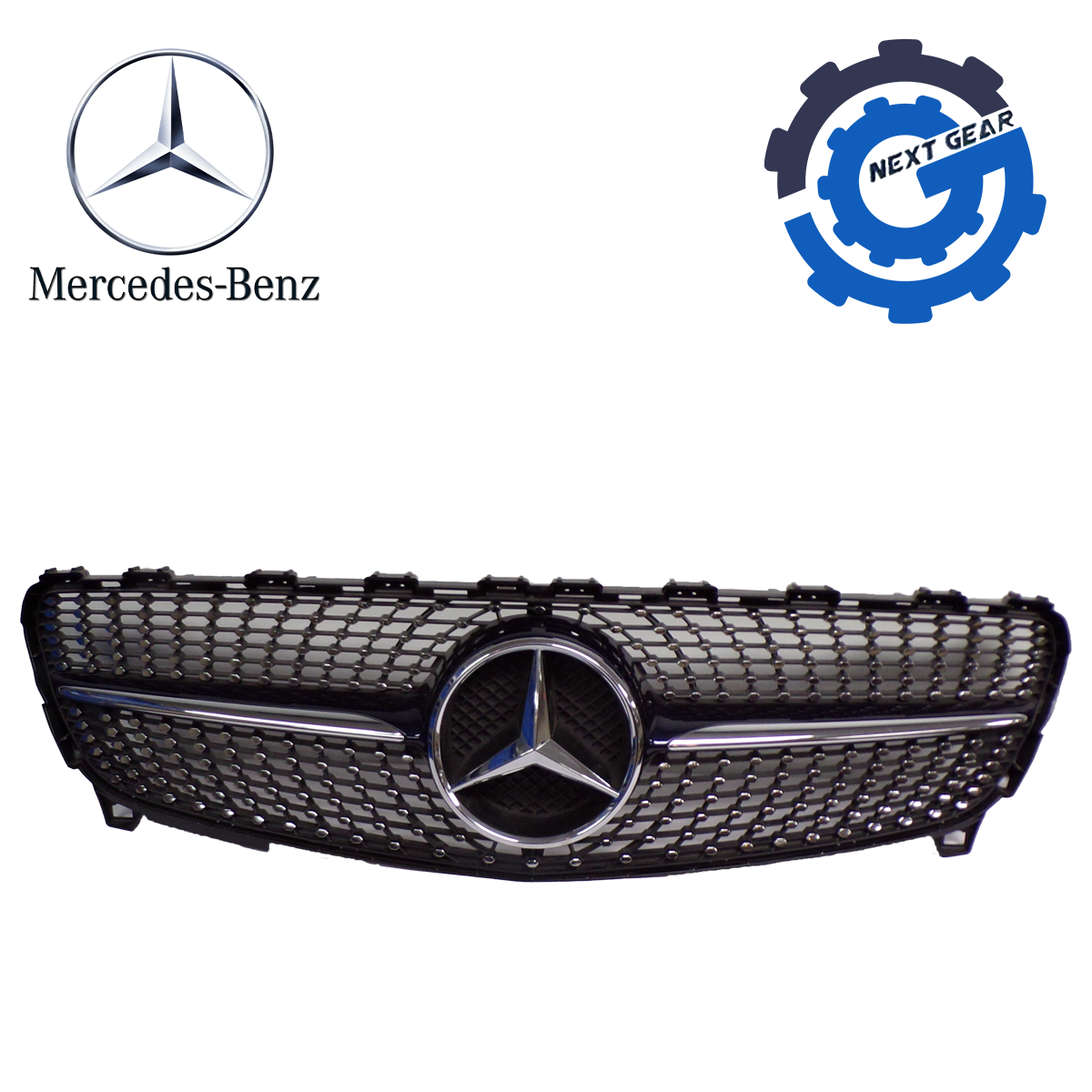 Mercedes-Benz フロントグリル New OEM Mercedes Front Radiator Diamond Grille 2015-18 A-Class