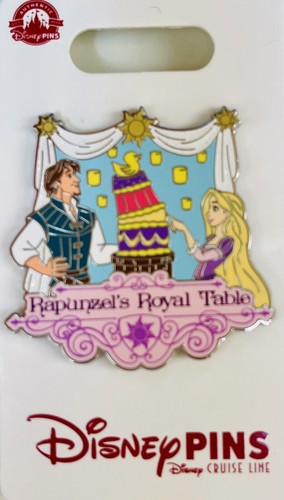 Disney Cruise DCL Rapunzels Royal Table Tangled Pin MOC