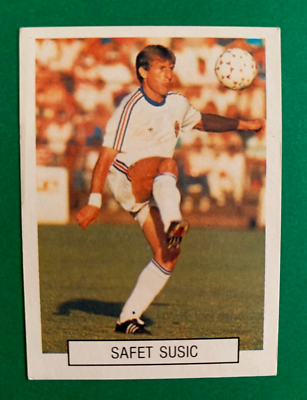 1990 Navarrete Italy World Cup FIFA Action #241 SAFET SUSIC